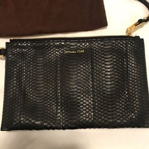 Michael Kors Snakes Skin Wristlet